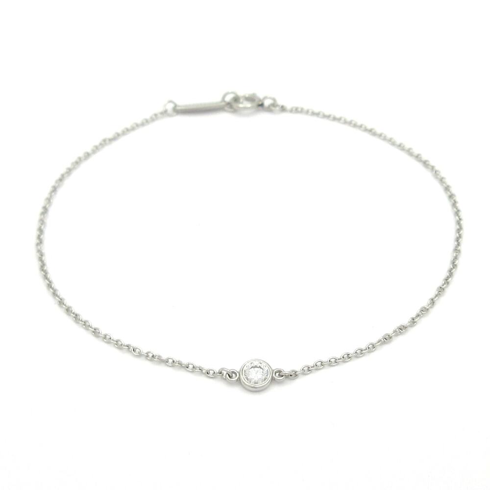 Tiffany & Co. By The Yard Bracelet Pt950 Diamond